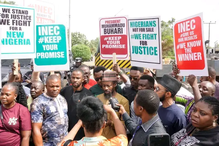2023 Presidency: Nigerian Youths Drag INEC, Buhari To ECOWAS